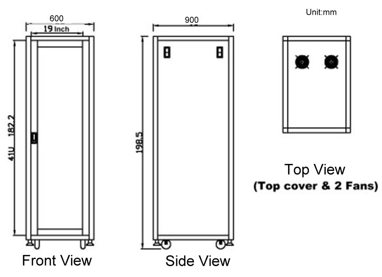 42u Rack Cabinet Dimensions Ftempo Inspiration